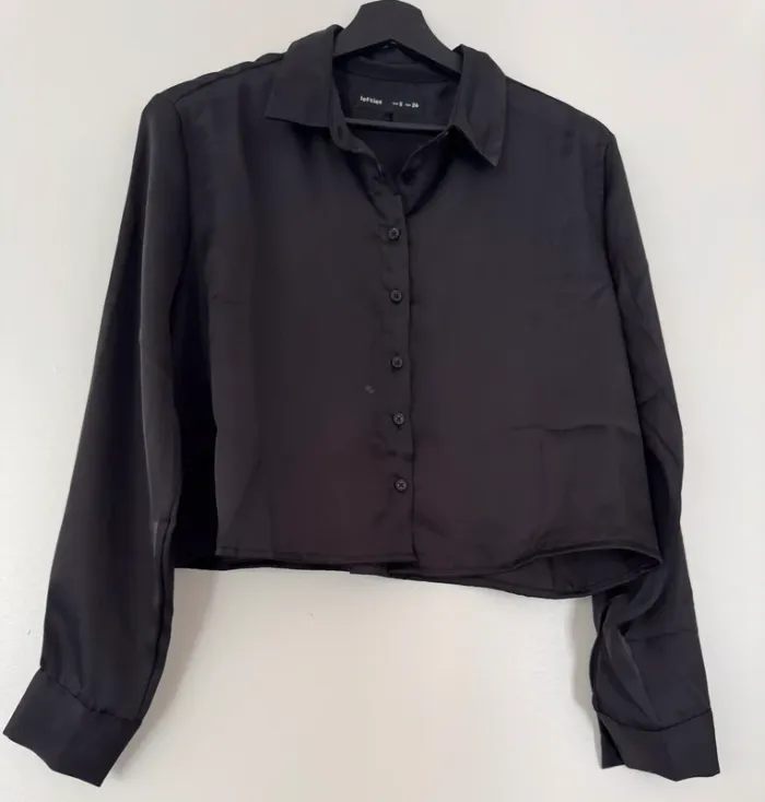 Chemisier crop top