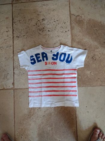 T shirt manches courtes mixte en 4 ans