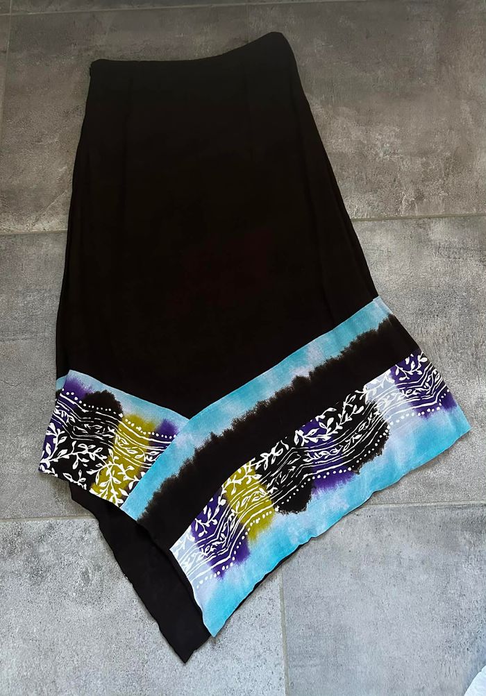 🔆 Somptueuse jupe symétrique CHACOK taille 2 (38/40, M/L ) état NEUF, une véritable pépite - photo numéro 4