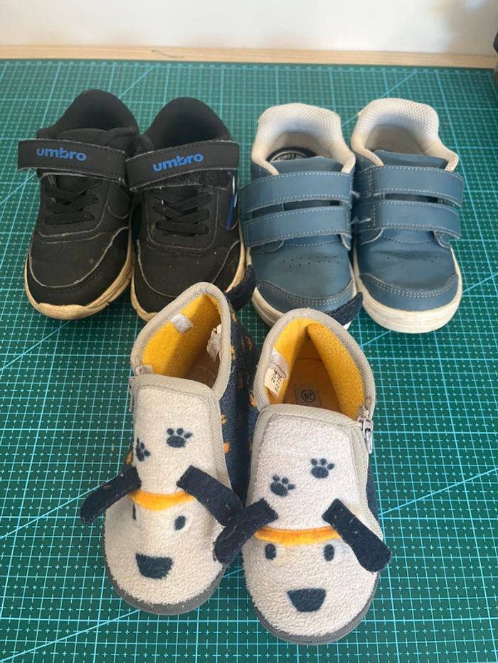 Lot baskets taille 24