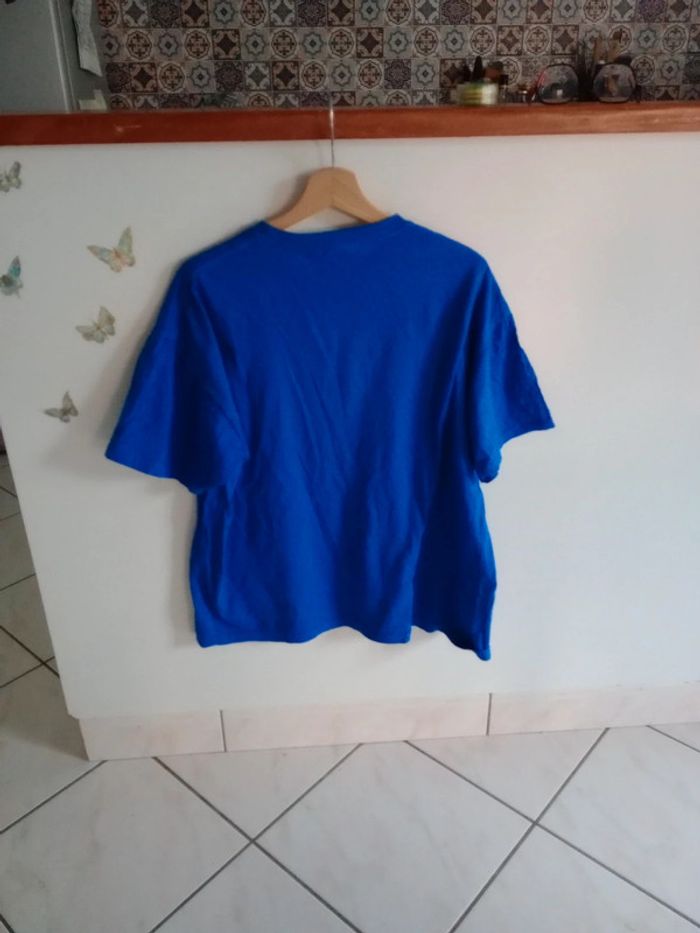 T-shirt homme XXL bleu végéta c81 - photo numéro 6