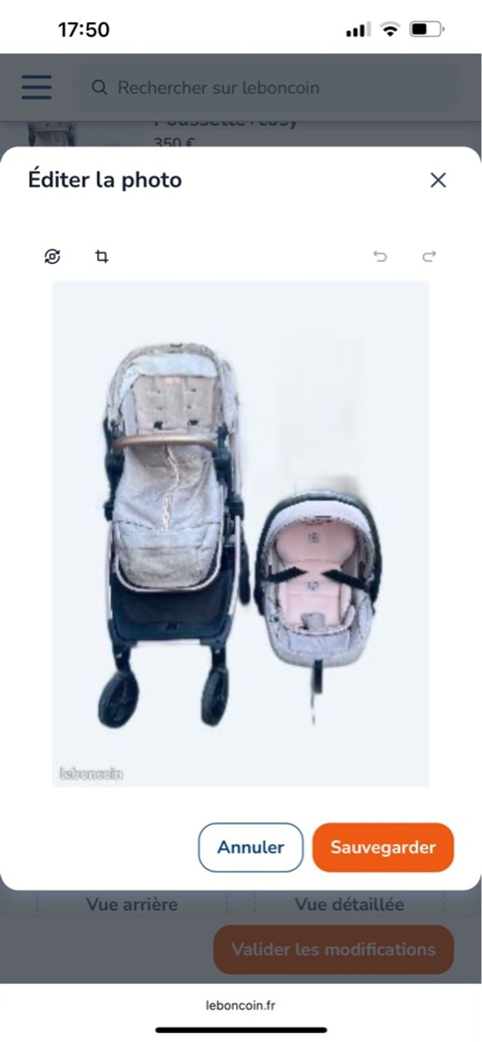 Poussette + Cosy + isofix - photo numéro 2