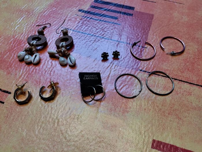 Lot boucle d'oreille - photo numéro 2
