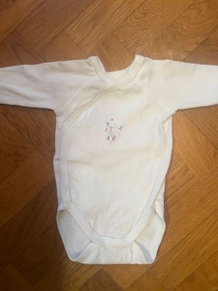 Body bébé 1 mois Petit bateau