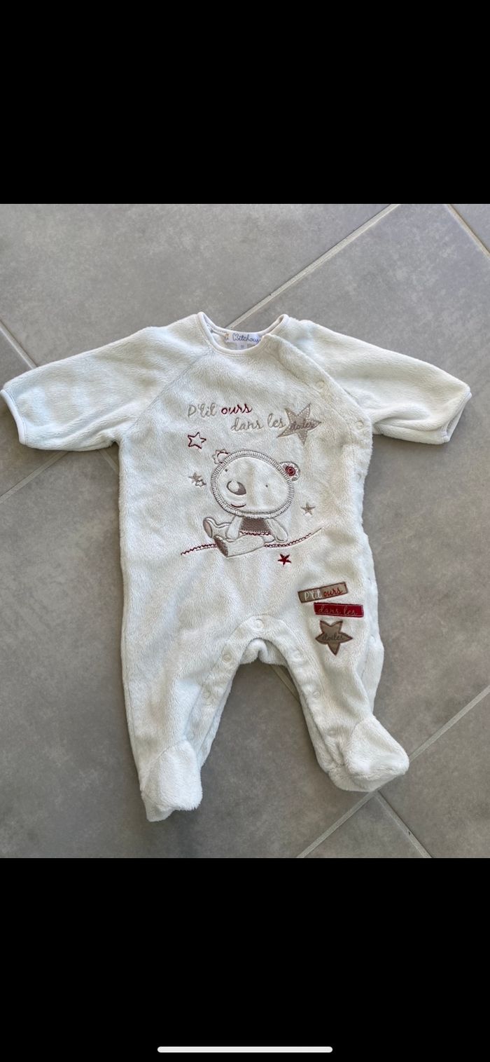 Pyjama tout doux 3 mois - photo numéro 2