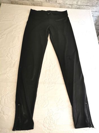 Legging noir brillant