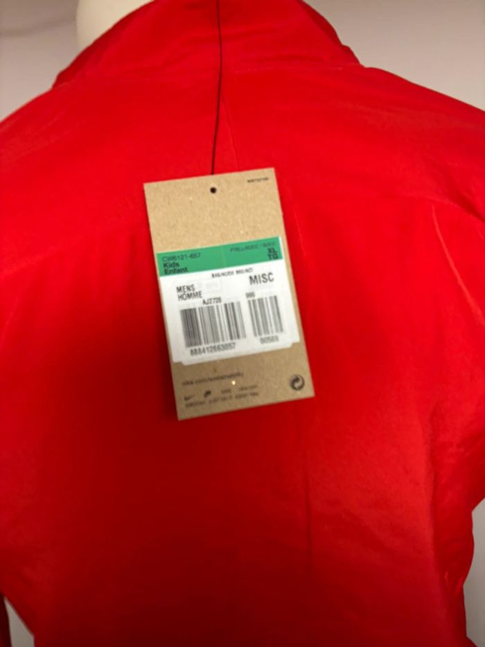Veste Zip Rouge Nike Dri-FIT - Taille S - Neuve - photo numéro 10