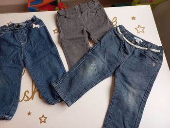 Lot 3 pantalons