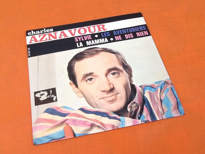 Vinyle 45 tours Charles Aznavour Sylvie (1963) - photo numéro 6