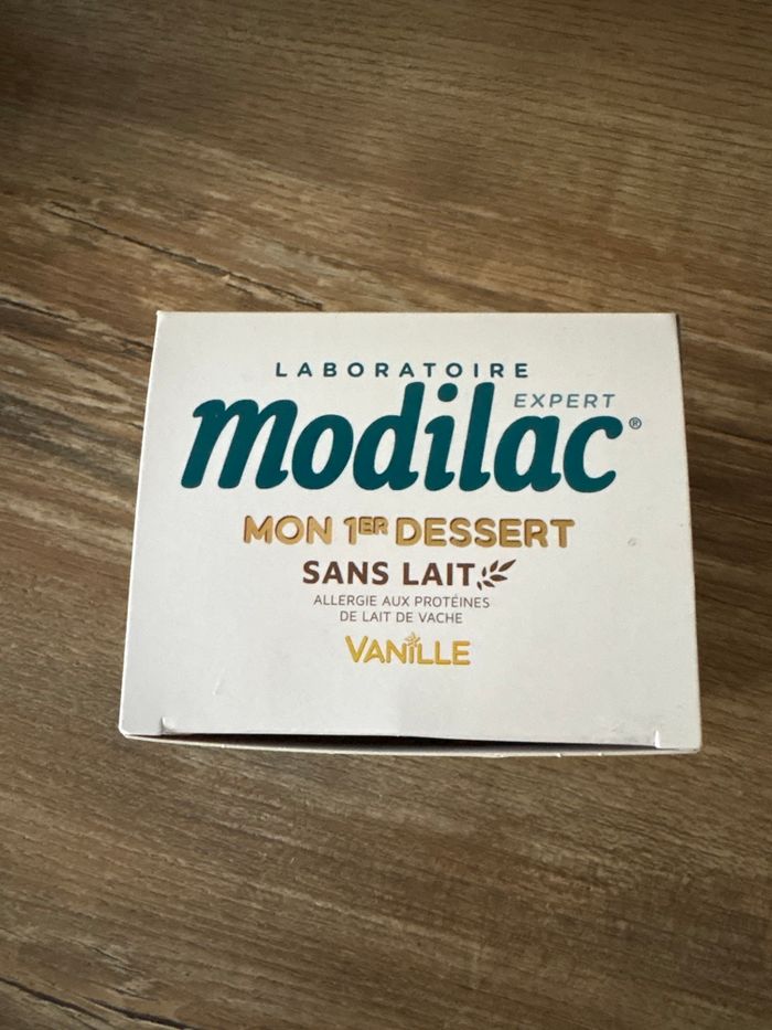 Modilac 1er dessert sans lait goût vanille - photo numéro 2