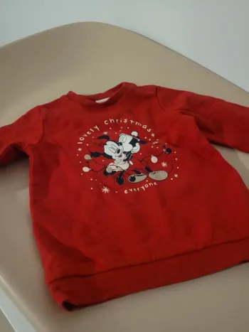 Pull de Noël Disney baby