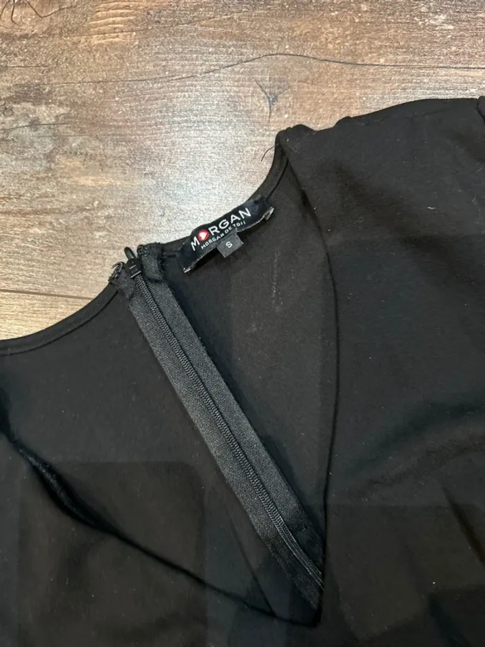 Petite robe noire manches 3/4 - photo numéro 4