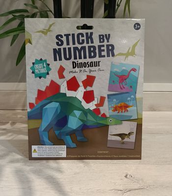 Mosaïque pour enfant dinosaures