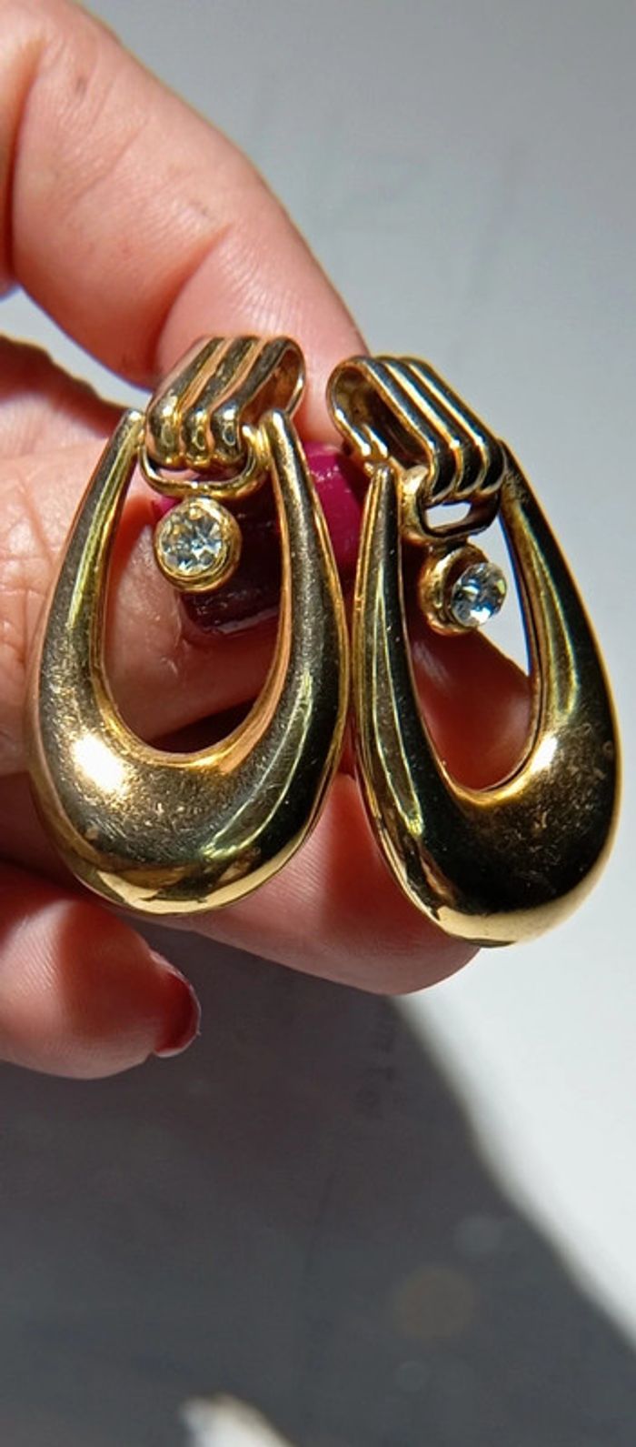 Boucles d'oreilles vintage - photo numéro 2