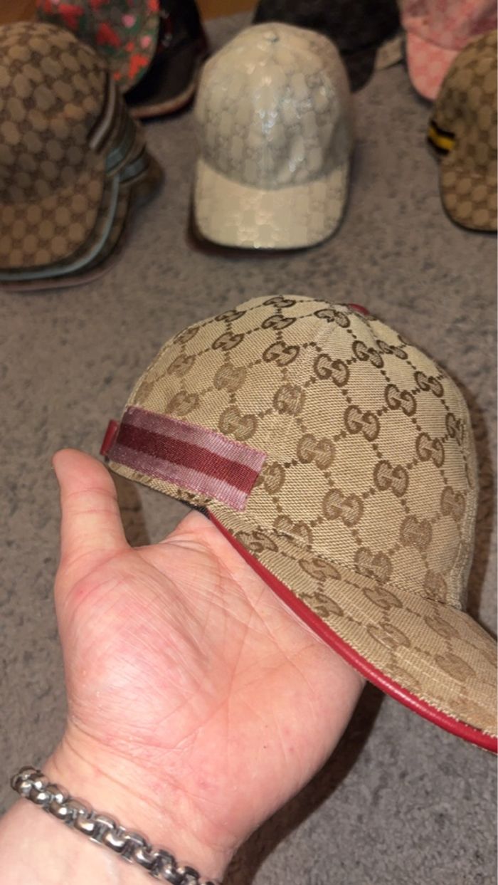 Casquette Gucci bande rare