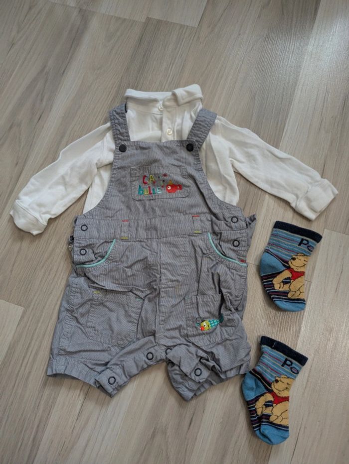 Salopette garçon 9 mois