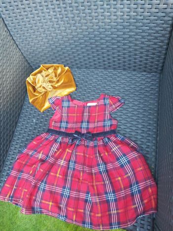 Robe assortie au turban