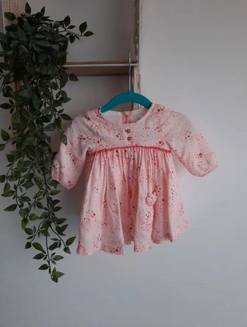 Robe rose 3 mois