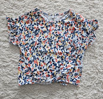 T-shirt à nœud 4 ans 