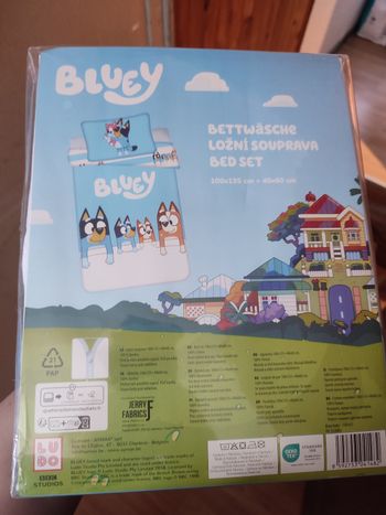 Housse de couette Bluey 