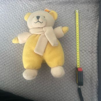 Peluche ours vintage en polaire 25 cms