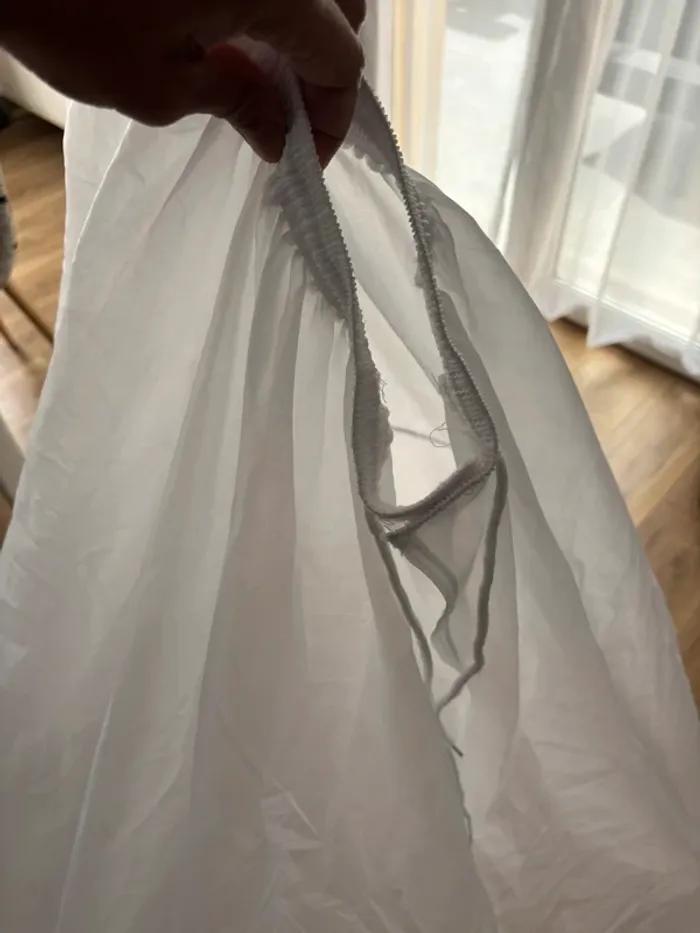Jupon de traîne pour robe de mariée - photo numéro 3