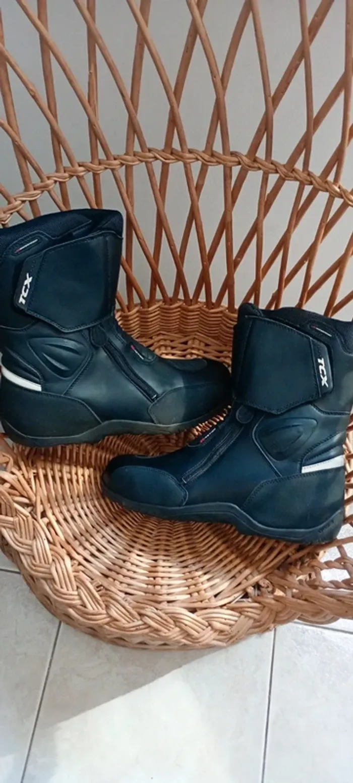 Bottes moto homme