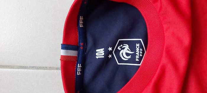 Tshirt manche courte France FFF 10 ans - photo numéro 3