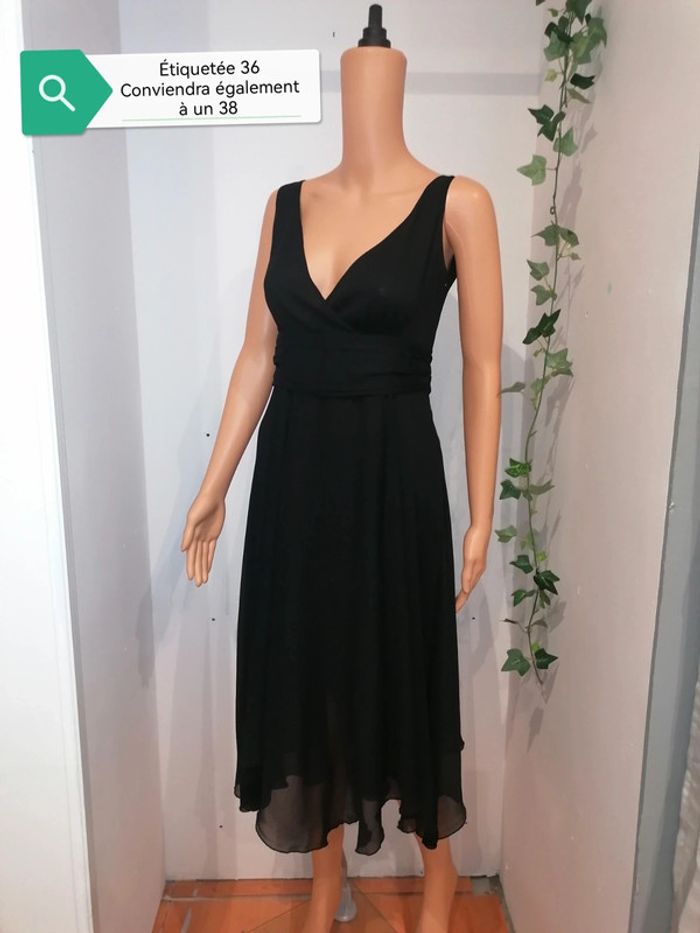 Robe noire de fêtes Together 36.38 - photo numéro 2