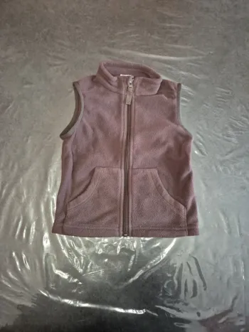 Gilet polaire sans manche