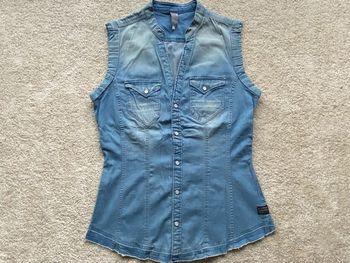 Chemise en jean sans manches G-star 🌻
