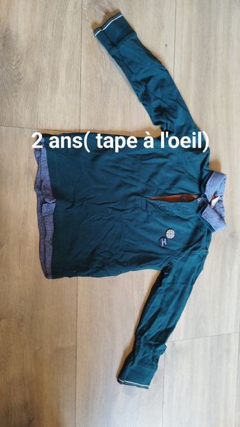 Chemise garçon taille 2 ans 