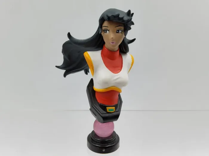 Great Mazinger Figure - FiguAx Dynamic Heroine Block - Honoo Jun Mini Bust