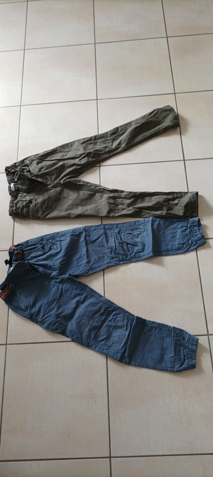Lot pantalon s X2 8 ans