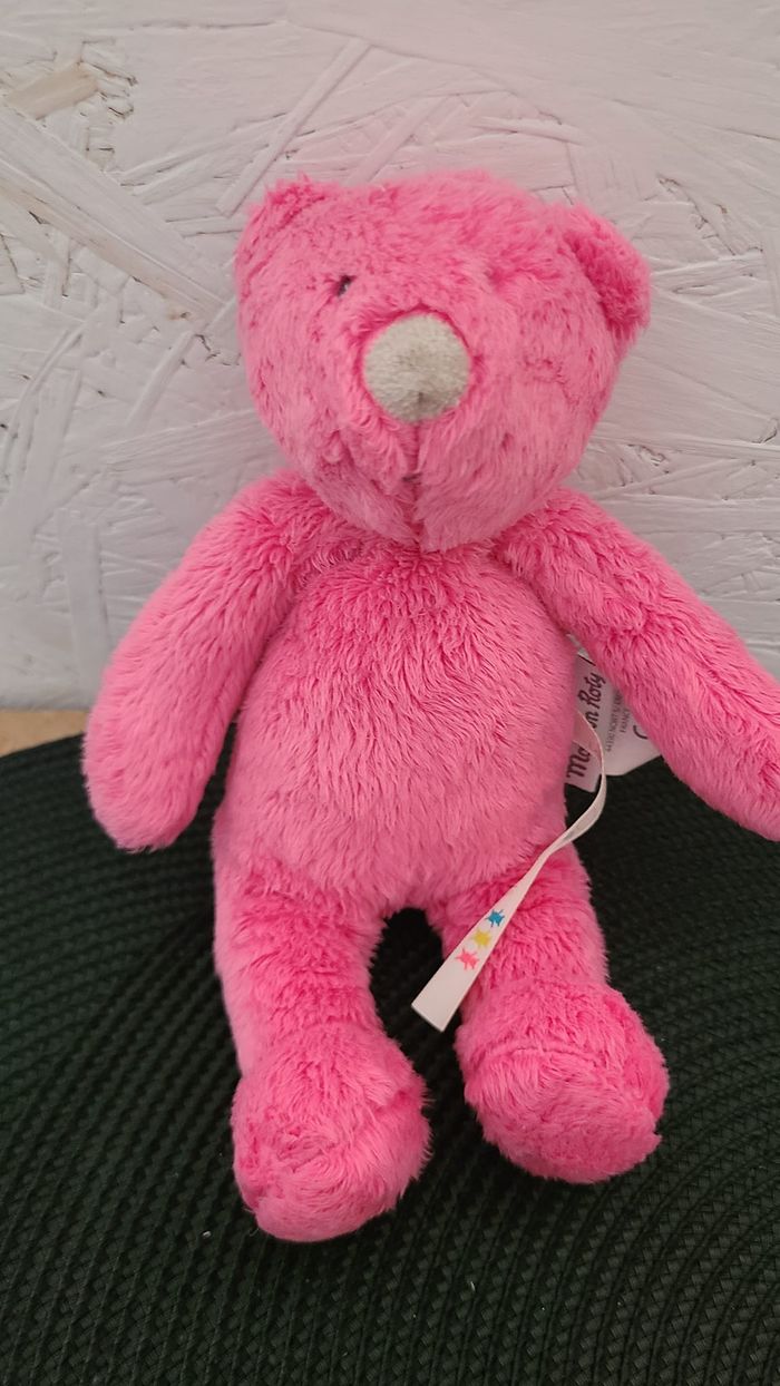 Doudou ours rose les p'tits doudous MOULIN ROTY - photo numéro 3