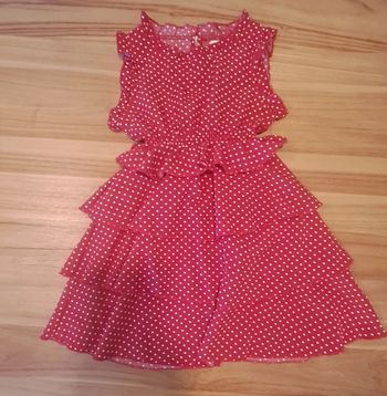 Robe à volants flamenco