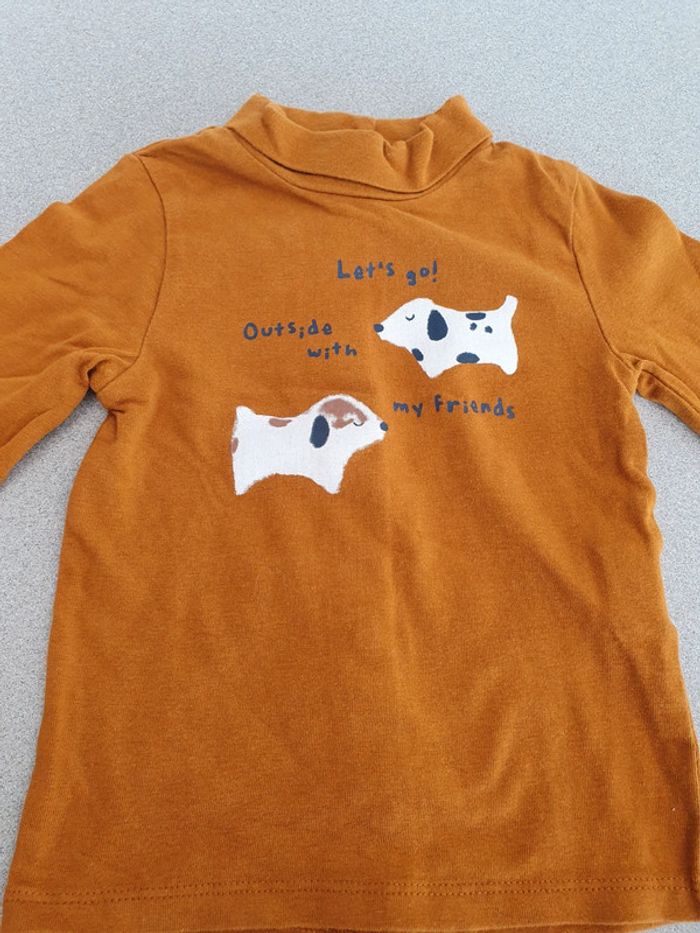 T-shirt col roulé - photo numéro 2