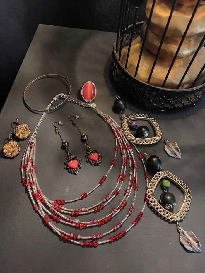 Lot de bijoux vintage et moderne 🌿 - photo numéro 4