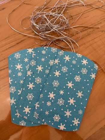Pochettes flocons 