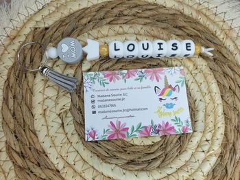 Porte Clés 1 branche I Love MOM