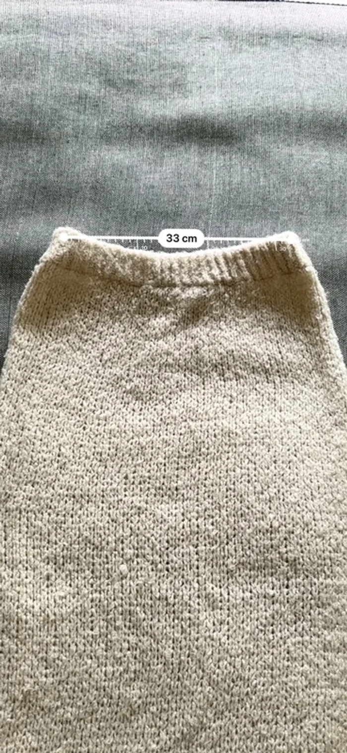 Jupe longue en laine – Taille S – Élégante & chaude – Style vintage chic - photo numéro 5