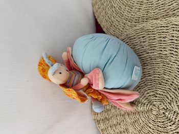 Doudou musical Papillon bleu Zéphir et Zoé MOULIN ROTY