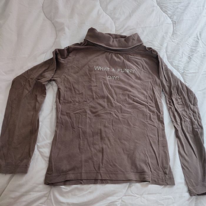 Sous pull 10 ans gris