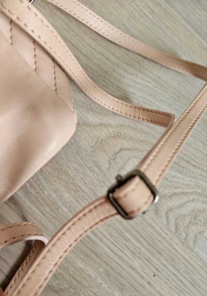 Sac à main cuir rose Vera Pelle - photo numéro 10