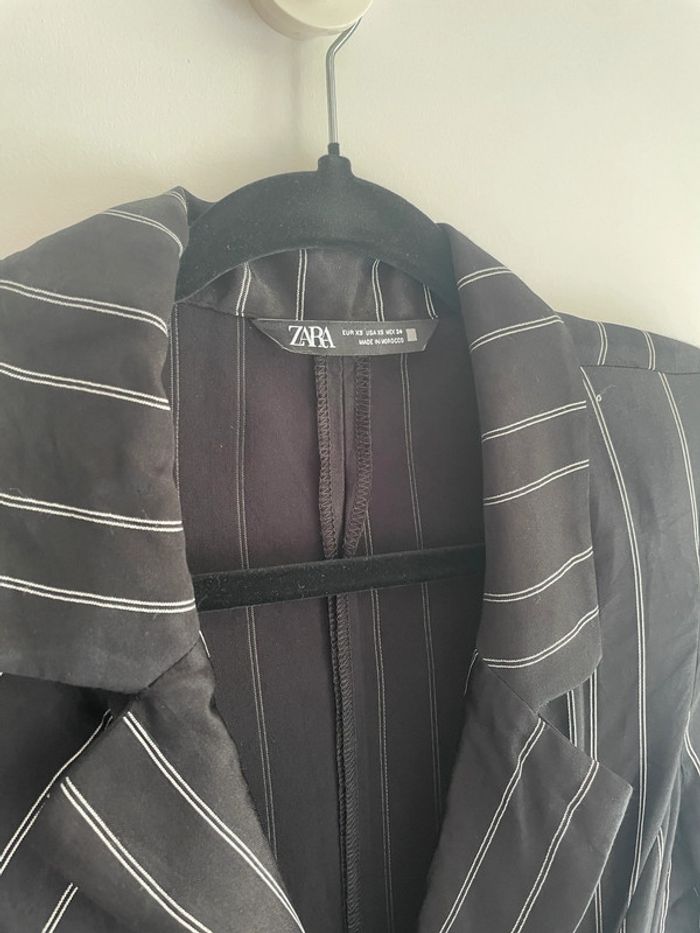 Robe blazer satinée - photo numéro 2