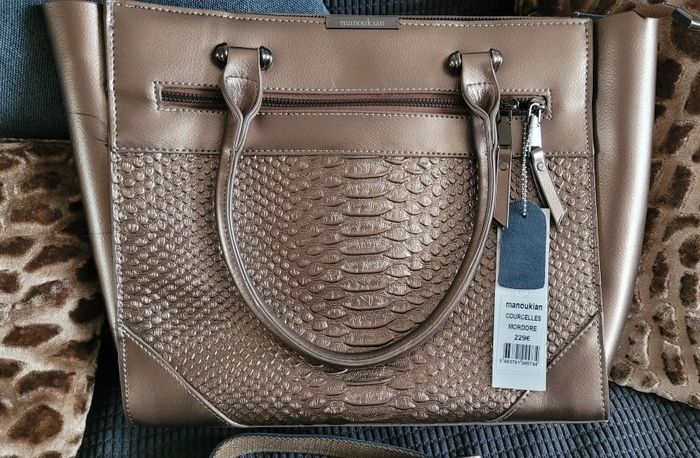 Très beau sac Manoukian mordoré neuf - photo numéro 8
