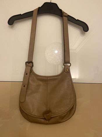 Sac bandoulière cuir femme