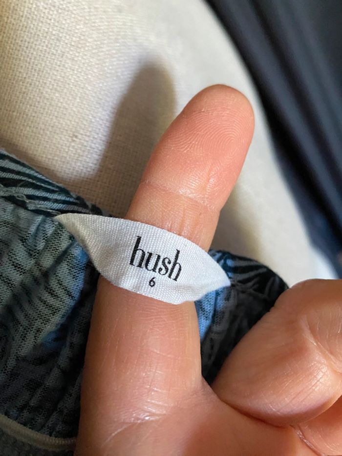 Robe longue bleue à motifs Hush - photo numéro 9