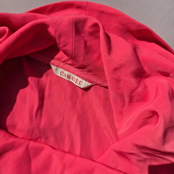 Top sans manches col bénitier taille s 36 rose camaieu - photo numéro 2