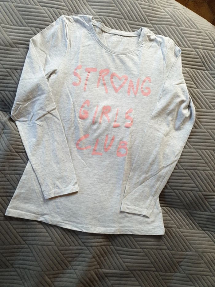 T-shirt manches longues 13-14 ans fille